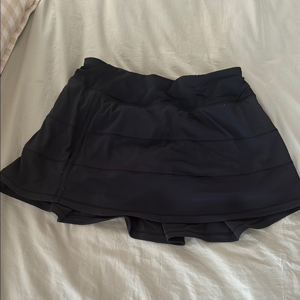 Pace Rival Mid-Rise Lululemon Black Skirt